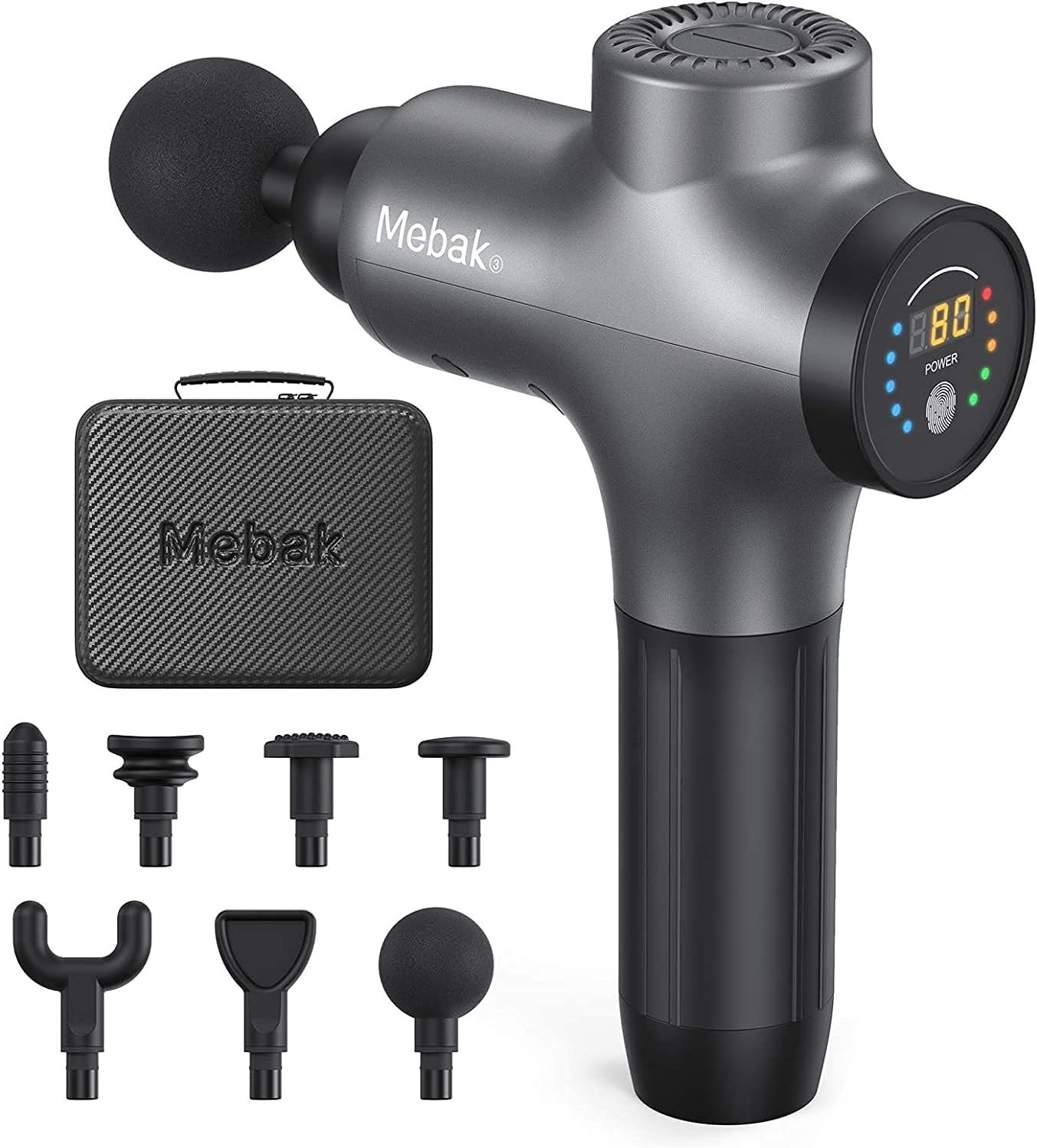 Mebak 3 Pistola de Masaje Muscular